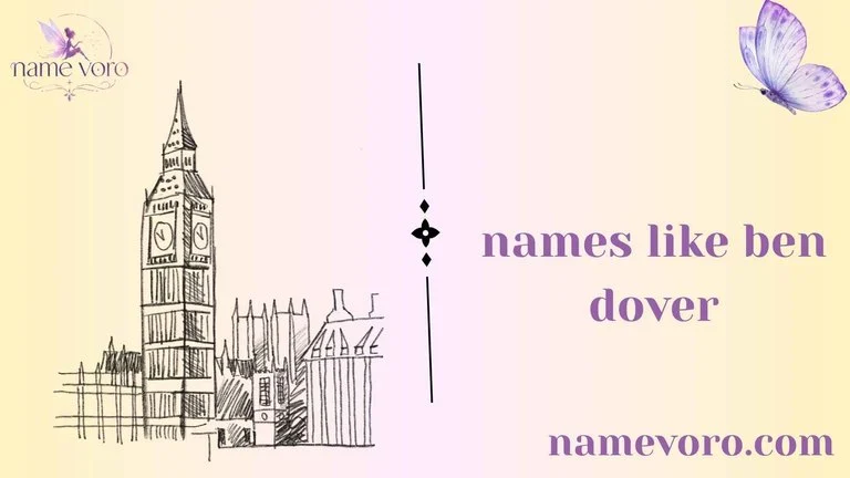 names like ben dover