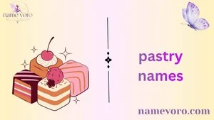 pastry names