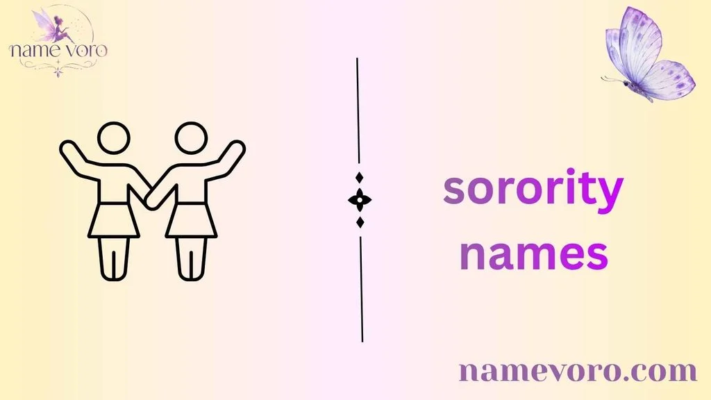 sorority names