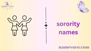 sorority names