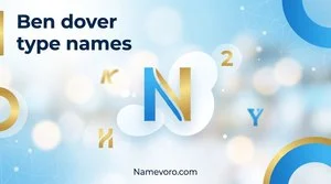 Ben dover type names