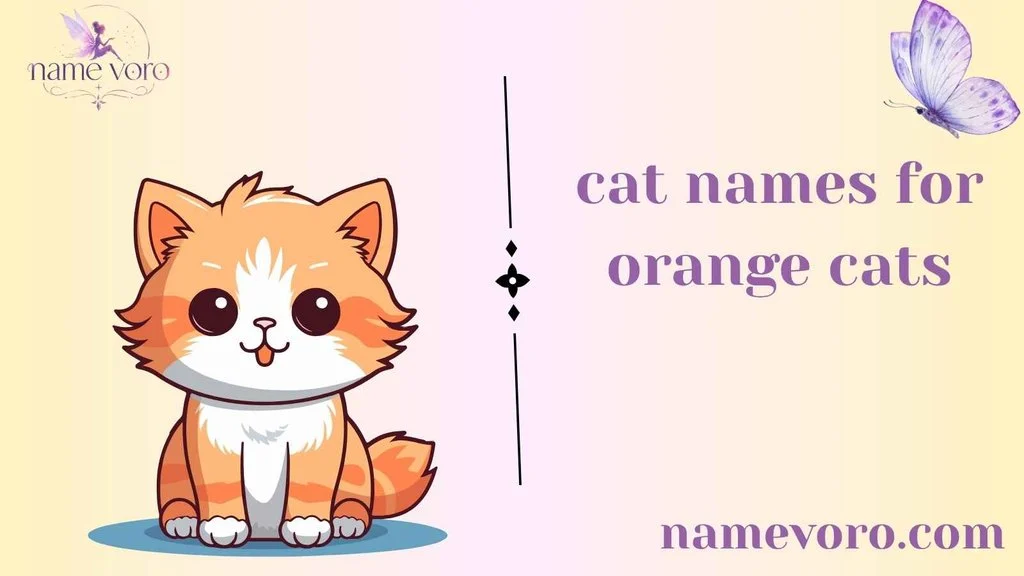 cat names for orange cats