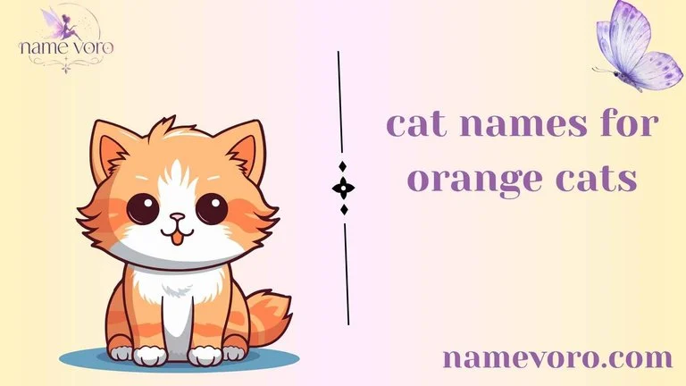 cat names for orange cats