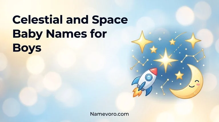 Celestial and Space Baby Names for Boys