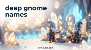 deep gnome names