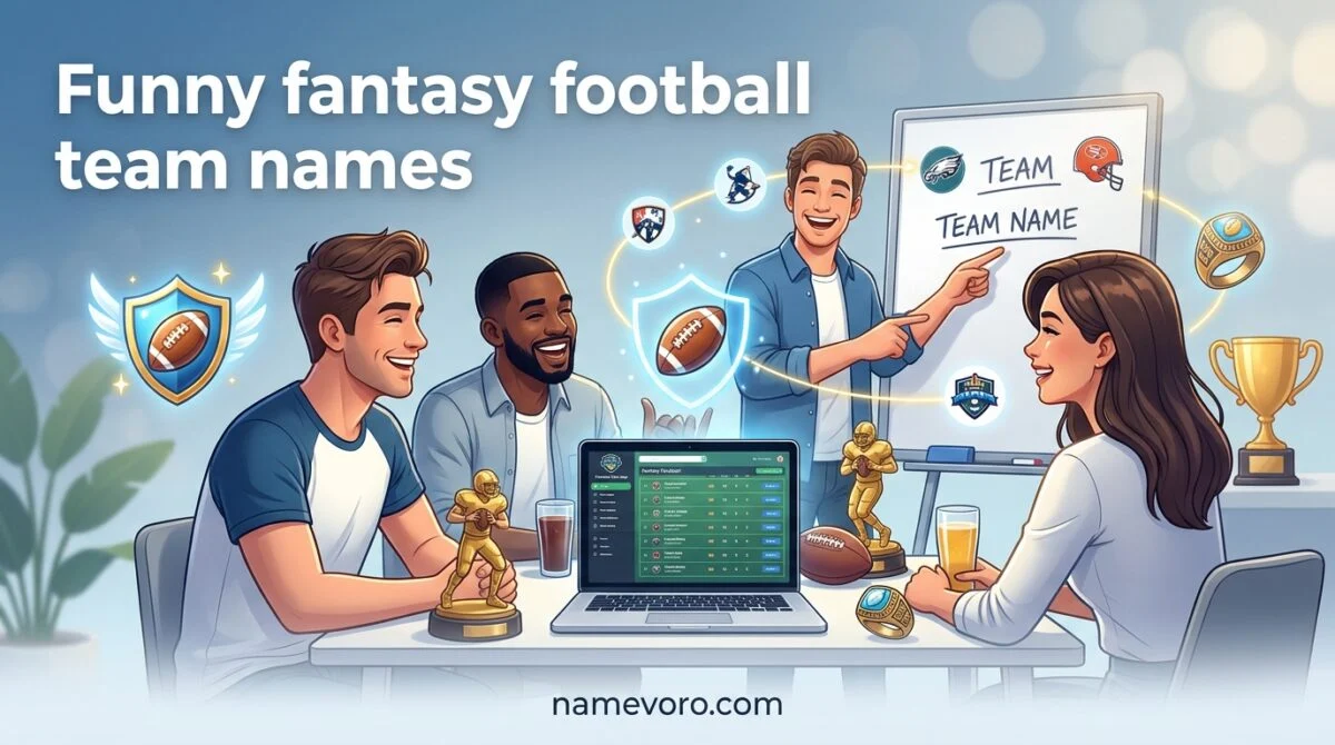 Funny fantasy football team names