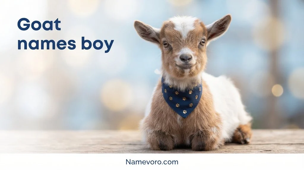 Goat names boy