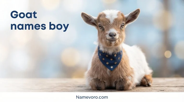 Goat names boy