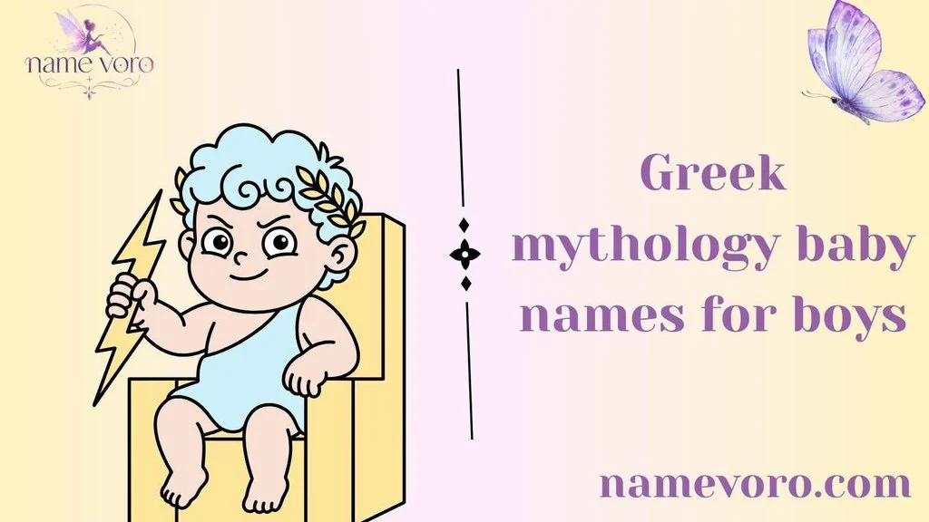 Greek mythology baby names for boys