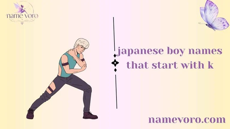 japanese boy names that start with k