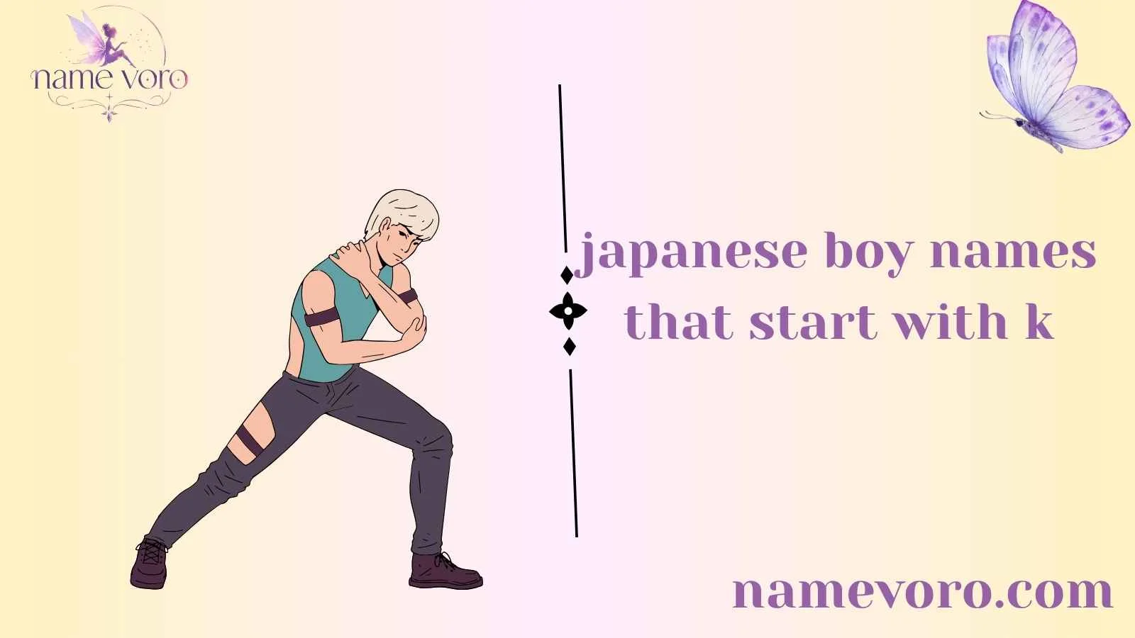 japanese boy names that start with k