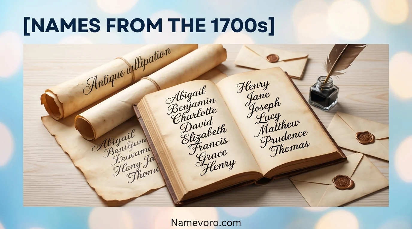 Names from the 1700s