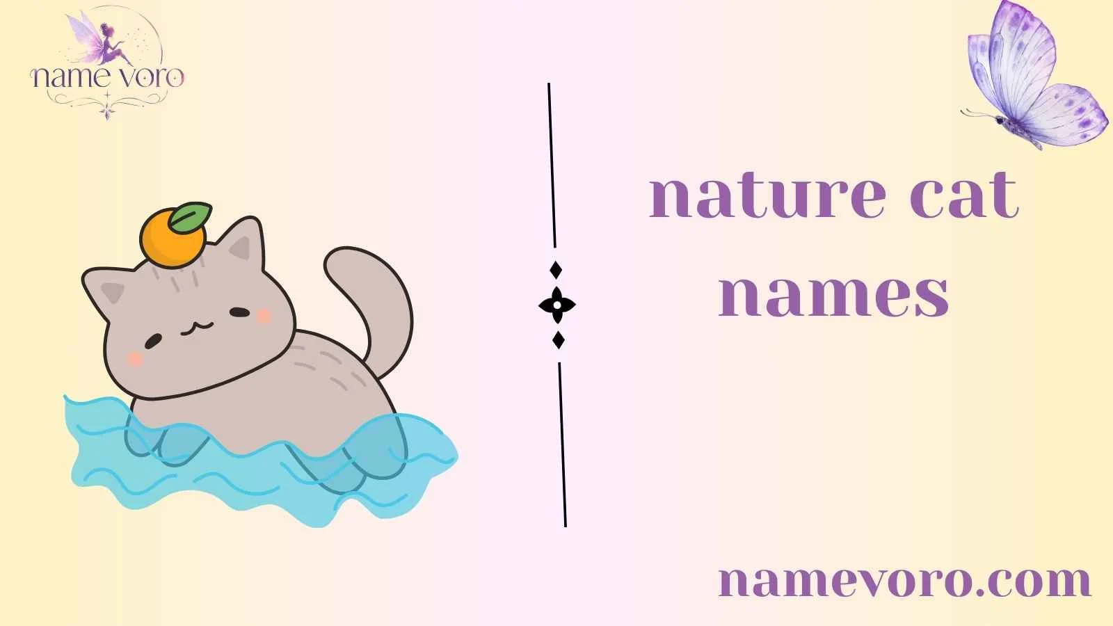 nature cat names