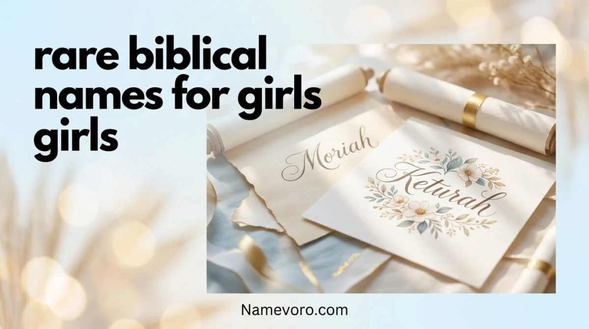 rare biblical names for girls