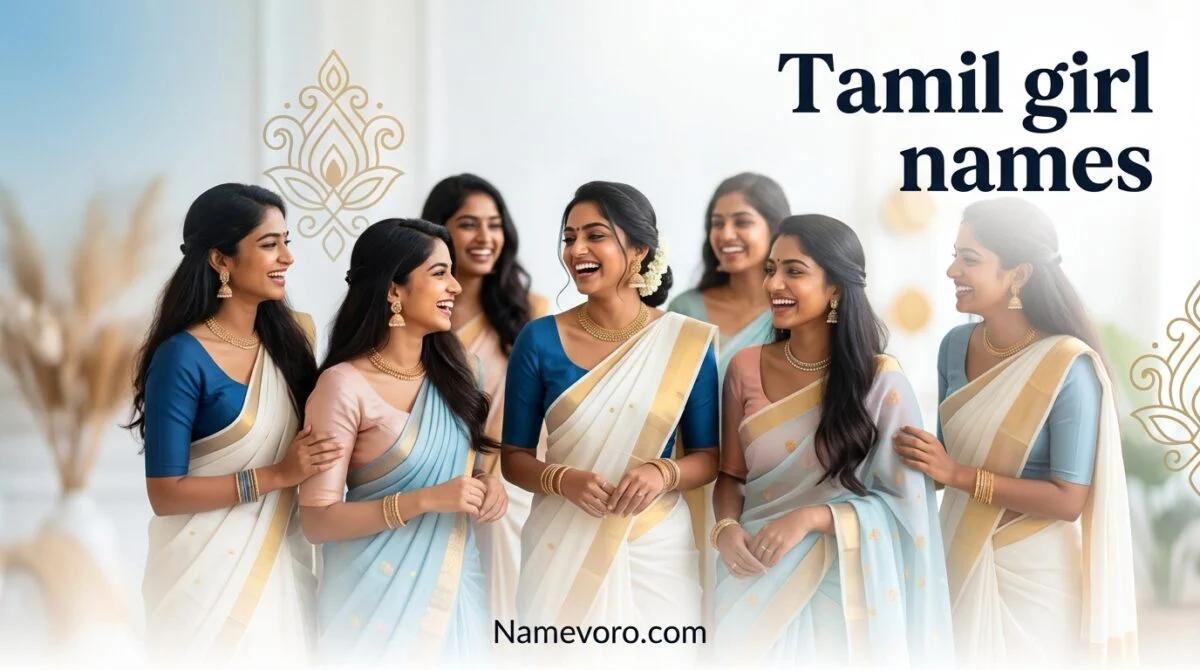 Tamil girl names