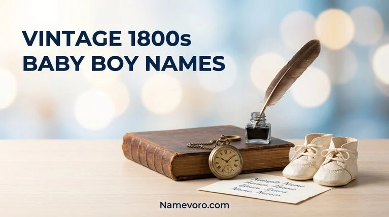 vintage 1800s baby boy names
